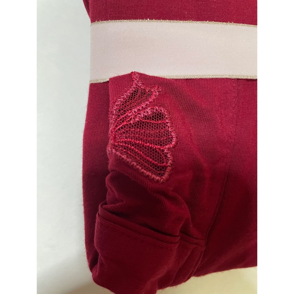 Victoria's Secret Modal Soft Long Pajama Set Women Medium Red NEW - Picture 3 of 6